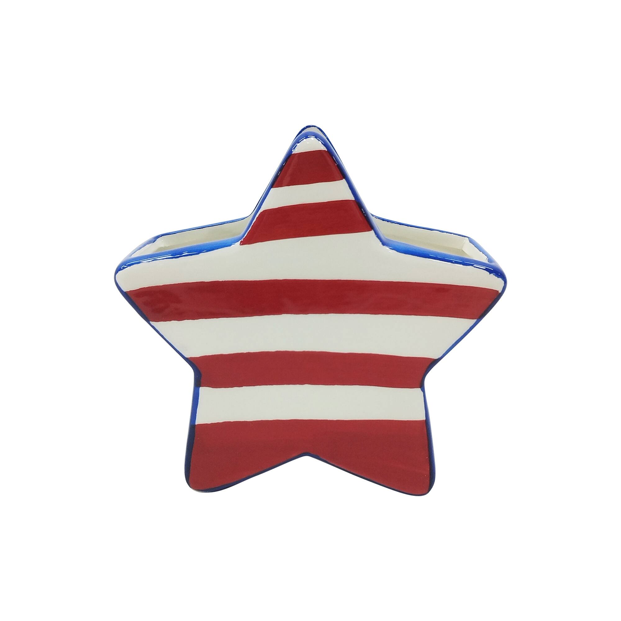 6" Red, White & Blue Star Vase by Celebrate It™
